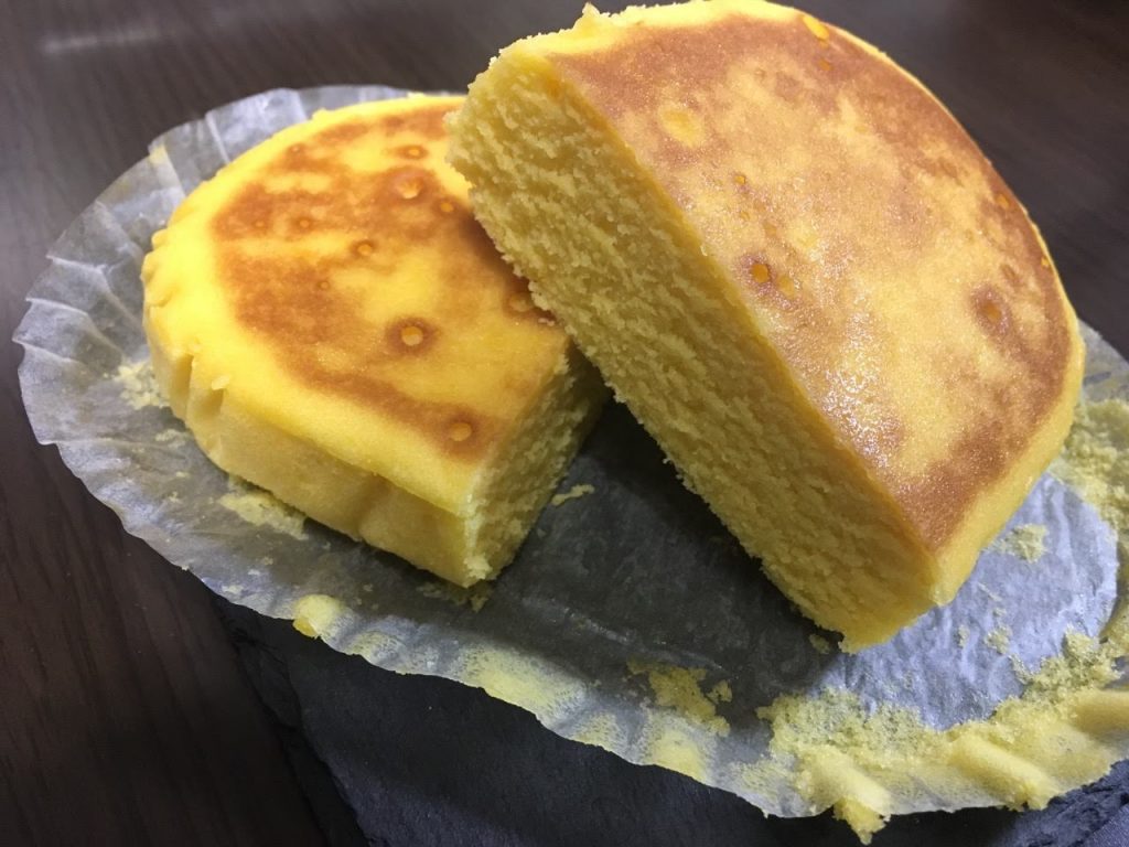 スイートポテト蒸しパン