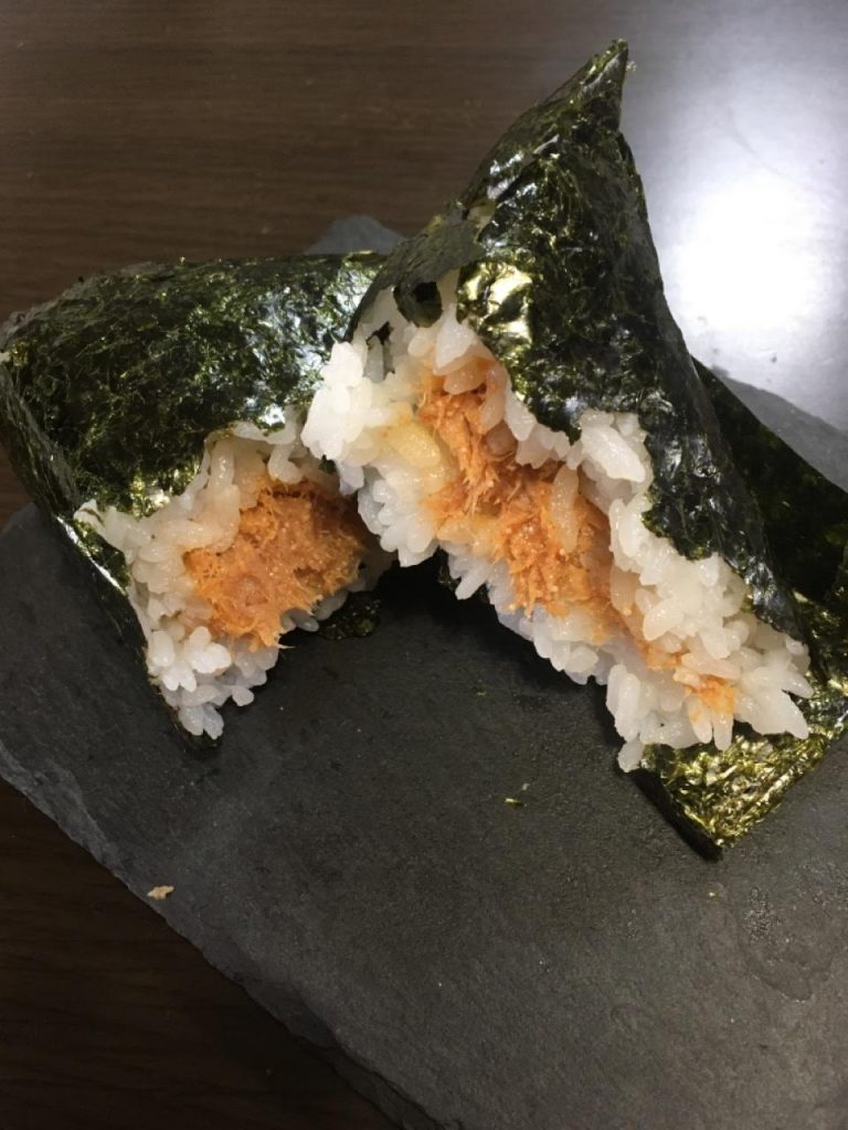 ツナめんたいおにぎり