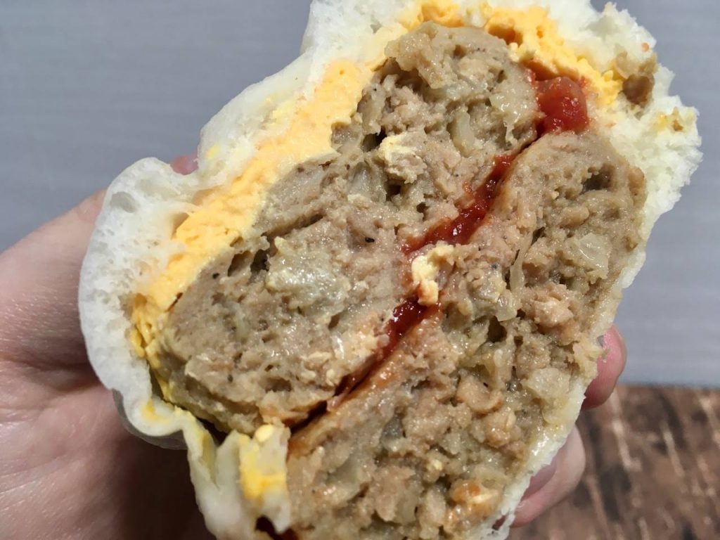 ダブルハンバーグパン